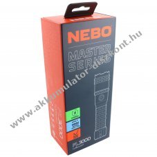 Nebo MASTER SERIES FL3000 LED zsebl�mpa 3000 lumen