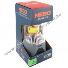 NEBO GALILEOT 500 kempingl�mpa 500 lumen USB �jrat�lthet�