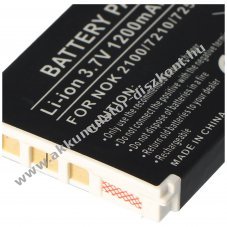 Helyettes�t� Akkumul�tor Nokia 6585 BLD-3 3,6V 1000mAh Li-ion