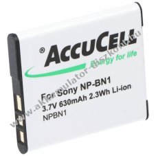 Helyettes�t� Akkumul�tor Sony NP-BN1 Akkumul�tor t�pus N nem Eredeti Akkumul�tor 580-630mAh