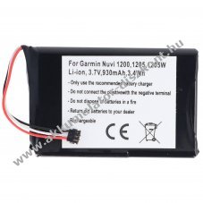Helyettes�t� Akkumul�tor Garmin 361-00035-01 3,7V 930mAh Li-ion
