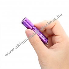 Olight I3E EOS kulcstart� zsebl�mpa 90lm AAA 1db/csomag lila