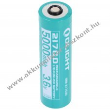 Olight 21700 zsebl�mpa Akkumul�tor 3,6V 5000mAh ORB-217C50 Li-Ion