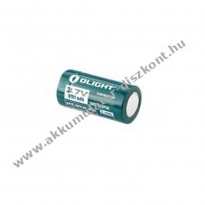 Olight 16340 RCR123A Akkumul�tor 3,6V 650mAh Li-ion