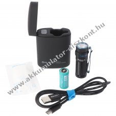 Olight Baton 3 Premium Edition Akkumul�tor 3,7V 550mAh IMR16340 t�lt�tokkal Li-Ion
