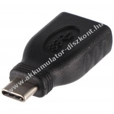 USB Type C (USB-C) dug� - USB-A 3.0 aljzat adapter OTG t�mogat�s