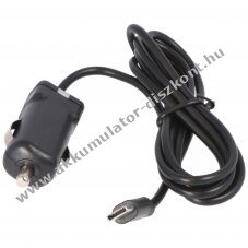 USB-C (Type C) aut�s adapterk�bel 5V 2,4A 1,10m fekete