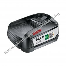 Bosch 14,4V 2,5Ah l�tium-ion Akkumul�tor