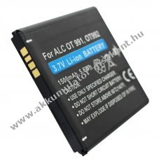Helyettes�t� Akkumul�tor Alcatel One Touch 991 AkkuBY78 CAB32A0000C1 CAB32A0000C2 TLiB32A mobiltelefon