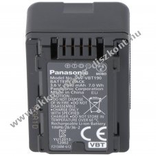 Panasonic VW-VBT190E-K 3,6V 1900mAh l�tium Akkumul�tor