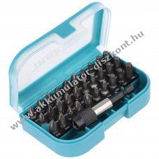 Makita P-73374 31 r�szes bitk�szlet PH PZ Torx 1/4 bittart� �vcsipesz ac�l