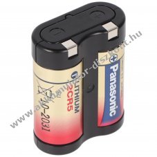 Panasonic 2CR5 6V 1400mAh l�tium elem