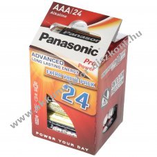 Panasonic Pro Power AAA (mikro) hagyom�nyos elem 24db/csomag