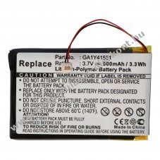 Helyettes�t� Akkumul�tor Palm Tungsten E2 GA1Y41551 3,7V 950mAh PDA MP3 Li-Polymer