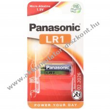 Panasonic PowerMax3 1,5V 900mAh LR1 N GP910A E90 hagyom�nyos elem