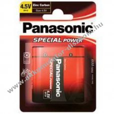 Panasonic Special Power 3R12RZ 3R12 lapos hagyom�nyos elem sz�n-cink