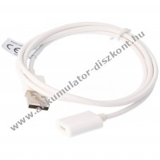 USB-A t�lt�k�bel Apple Pencil 1m feh�r