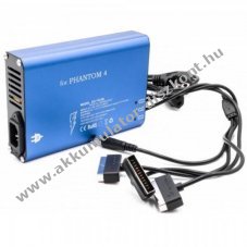 DJI Phantom 4 dr�n 3in1 gyorst�lt� 3 Akkumul�tor vagy 2 Akkumul�tor �s t�vir�ny�t� Li-Polymer