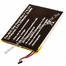 Helyettes�t� Akkumul�tor Alcatel One Touch Pixi 3 7.0 mobiltelefon TLP028A2 3,7V 2700mAh Li-Polymer