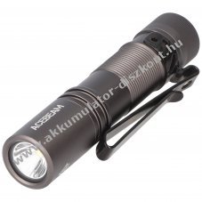 AceBeam Pokelit AA LED zsebl�mpa 1000 lumen sz�rke 14500 Li-Ion Akkumul�tor USB-C
