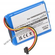 Helyettes�t� Akkumul�tor TOMTOM XXL PRO 4000 900-1100mAh GPS �s navig�ci�