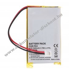 Helyettes�t� Akkumul�tor Sony PS3 SIXAXIS Wireless-Controller 3,7V 1000mAh Li-Polymer