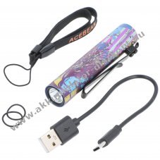 AceBeam Rider RX 2.0 LED zsebl�mpa 700 lumen 14500 Li-ion Akkumul�torval
