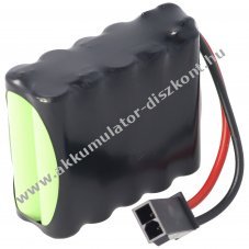 Helyettes�t� Akkumul�tor roma 4511670 red�nymotor 12V 800mAh 9,6Wh F2x5 k�bel �s csatlakoz� NiMH