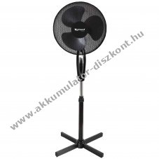 D�l�sbiztos �ll� ventil�tor 40cm oszcill�l� �ll�that� 3 sebess�gfokozat fekete t�lmeleged�sv�d�