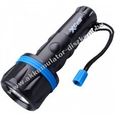 XCell Rubber 2D LED zsebl�mpa robusztus, �t�s�ll�, 2x D Mono LR20