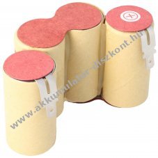Helyettes�t� Akkumul�tor 4,8V 1900-2100mAh 4 cell�s Akkumul�torpakk Faston 4,8mm