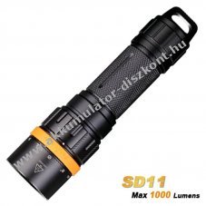 Fenix SD11 LED b�v�rl�mpa Cree XM-L2 U2 semleges feh�r �s Cree XQE piros