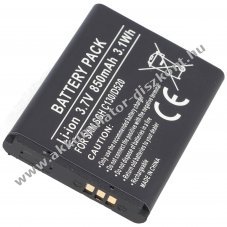 Helyettes�t� Akkumul�tor Samsung SGH-D520 3,7V 800mAh Li-ion