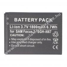 Helyettes�t� Akkumul�tor Samsung SGH-I667 Focus 2 EB494865VA