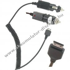 Aut�s t�lt�k�bel Samsung SGH-L760 E210 F200 F210 F330 F700 12/24V