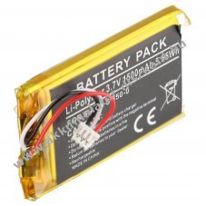Helyettes�t� Akkumul�tor Siedle S 850-0 kapunyit� 3,7V 1500mAh 5,55Wh Li-Ion