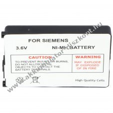 Helyettes�t� Akkumul�tor Siemens Gigaset 4115 3,6V 600mAh NiMH