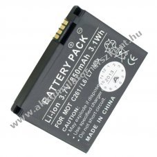 Helyettes�t� Akkumul�tor Motorola C261 K1 L2 L6 L7 V3x BK60 SNN5781A SNN5768 BC60 SNN5768A mobiltelefon