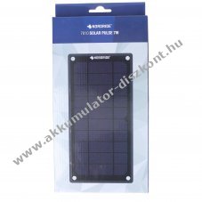 Nordride 7810 Solar Pulse 7W napelemes t�lt� USB-A csatlakoz�val