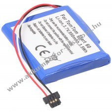 Helyettes�t� Akkumul�tor TomTom Start 60 AHA11111003 6027A0089521 3,7V 950mAh GPS �s navig�ci� Li-Ion