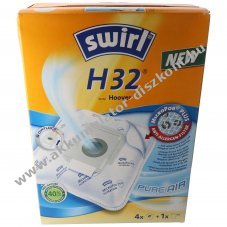 Swirl H32 MicroPor Plus porzs�k 4db/csomag + 1x sz�r� 170579 Hoover porsz�v�hoz