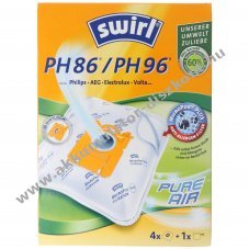 Swirl porzs�k PH86/PH96 MicroPor Plus kompatibilis Philips AEG Electrolux Volta