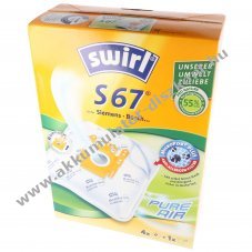 Swirl porsz�v� porzs�k S67 MicroPor Plus Siemens Bosch