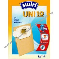 Swirl univerz�lis porsz�v�porzs�k UNI10 10-20cm O59-70mm K�rcher Hoover Nilfisk-Qalto Swirl