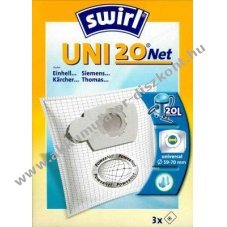 Swirl univerz�lis porzs�k UNI20net meger�s�tett 10-20cm O59-70mm AEG Bosch Clatronic Einhell K�rcher