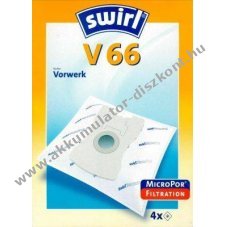Swirl porsz�v�zs�k V66 MicroPor Vorwerk