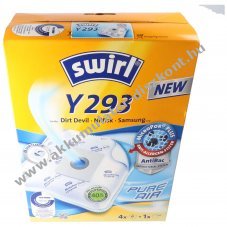 Swirl Y293 MicroPor Plus porzs�k 4db/csomag + 1 anti-allerg�n filter