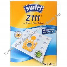 Swirl porsz�v�zs�k Z111 MicroPor kompatibilis Zelmer Fakir Quigg
