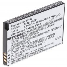 Helyettes�t� Akkumul�tor Swissvoice MP40 T400 T600 DECT telefon 3,7V 900mAh Li-Ion