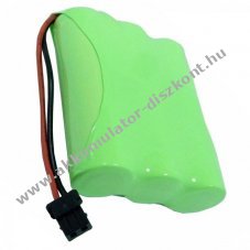 Helyettes�t� Akkumul�tor Panasonic BP-T18 BP-T24 P-P501 3,6V 1300mAh NiMH